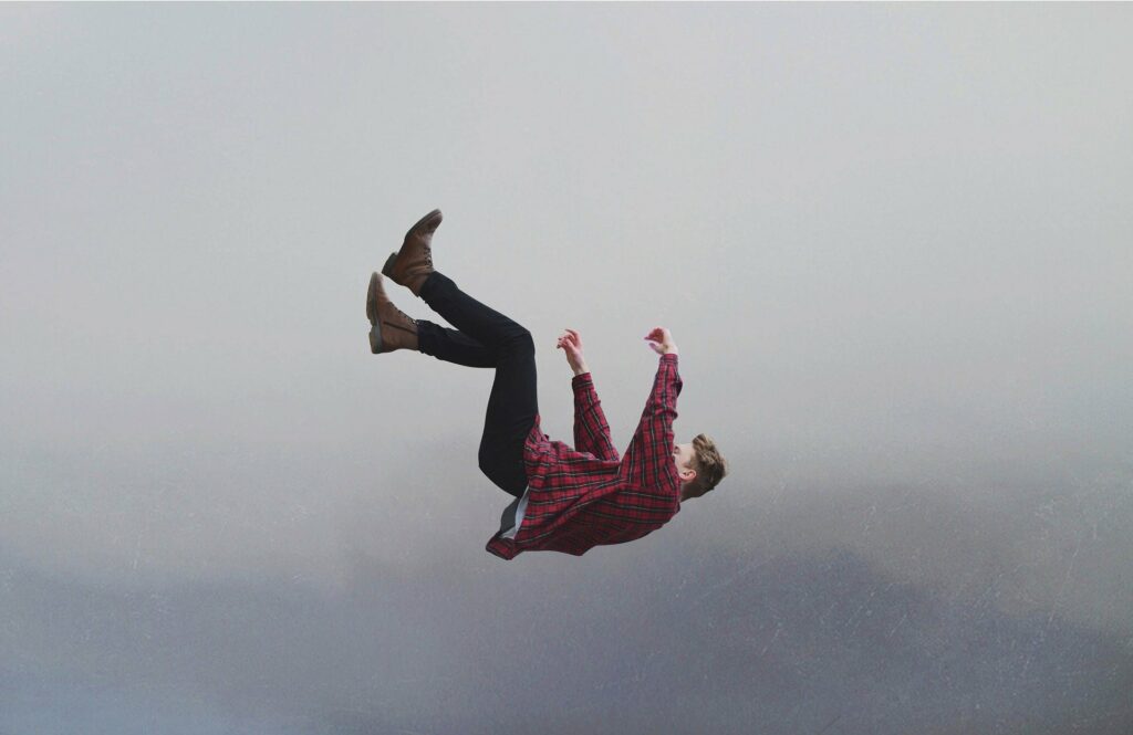 La chute après un mauvais choix