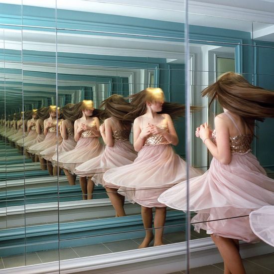 Danseuses, miroir 