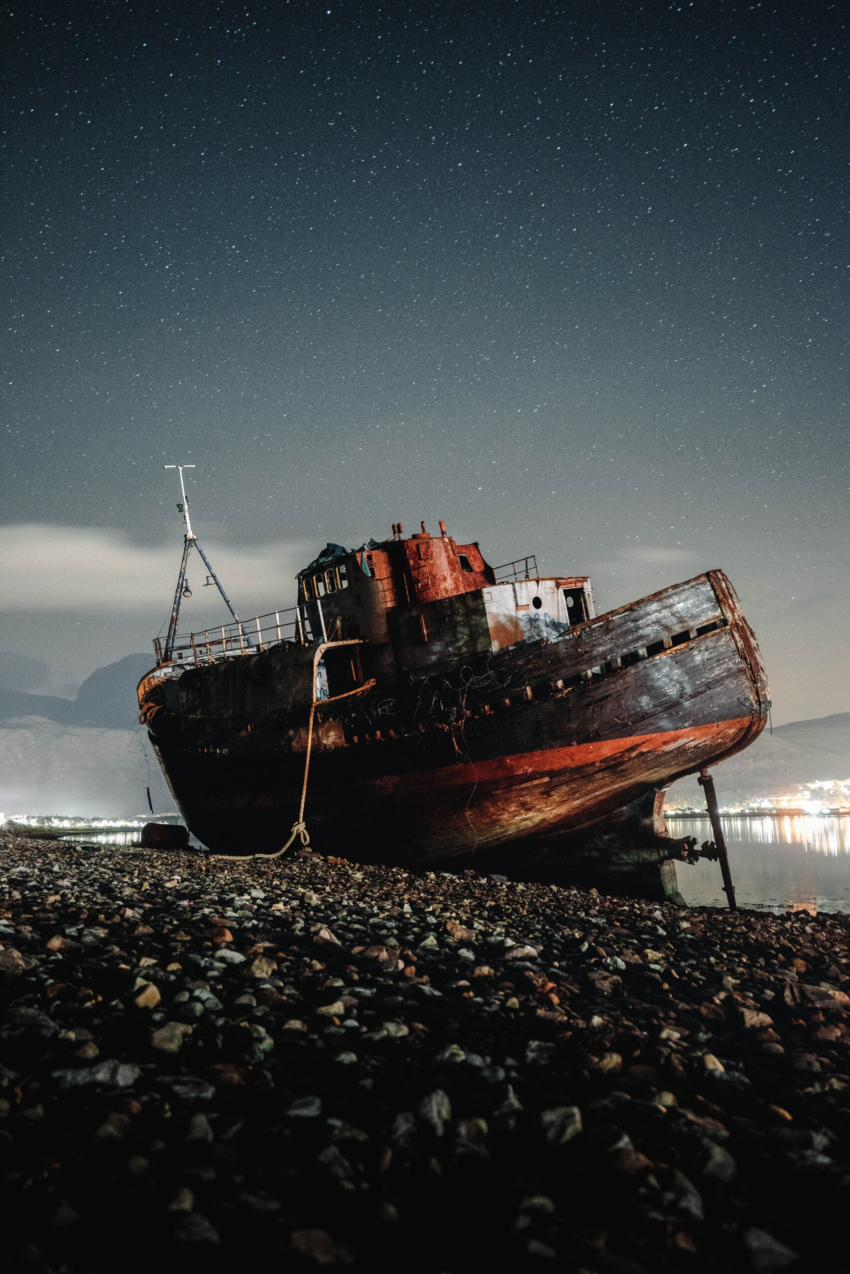 Urbex, bateau abandonné