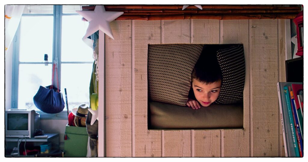 L'objet porteur de souvenirs, Cabane dans chambre d'enfant