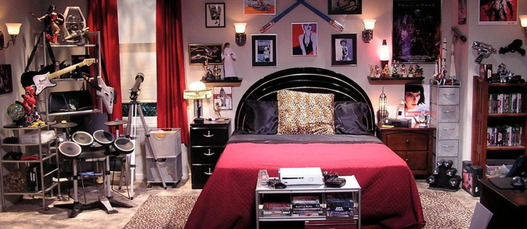 Les photographies de vie. Chambre d'adolescent, chambre d'enfance.