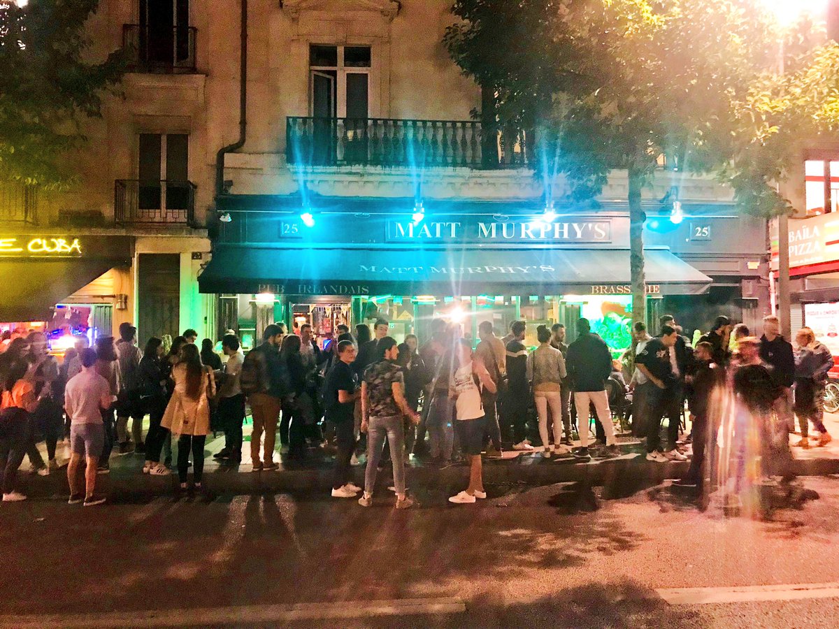 Le bar Matt Murphy's à Angers.