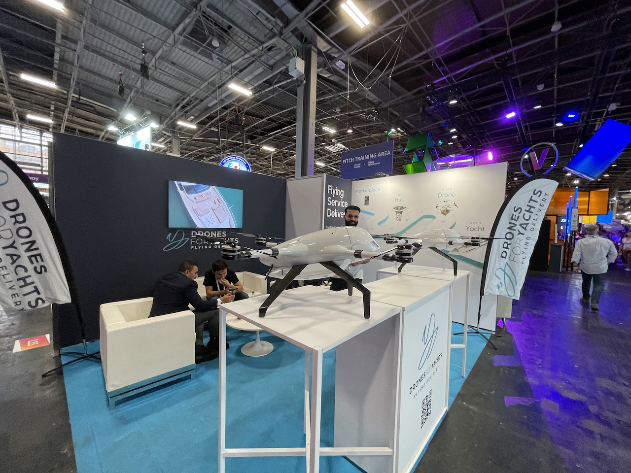 Drone pour les Yachts à Vivatech 2022