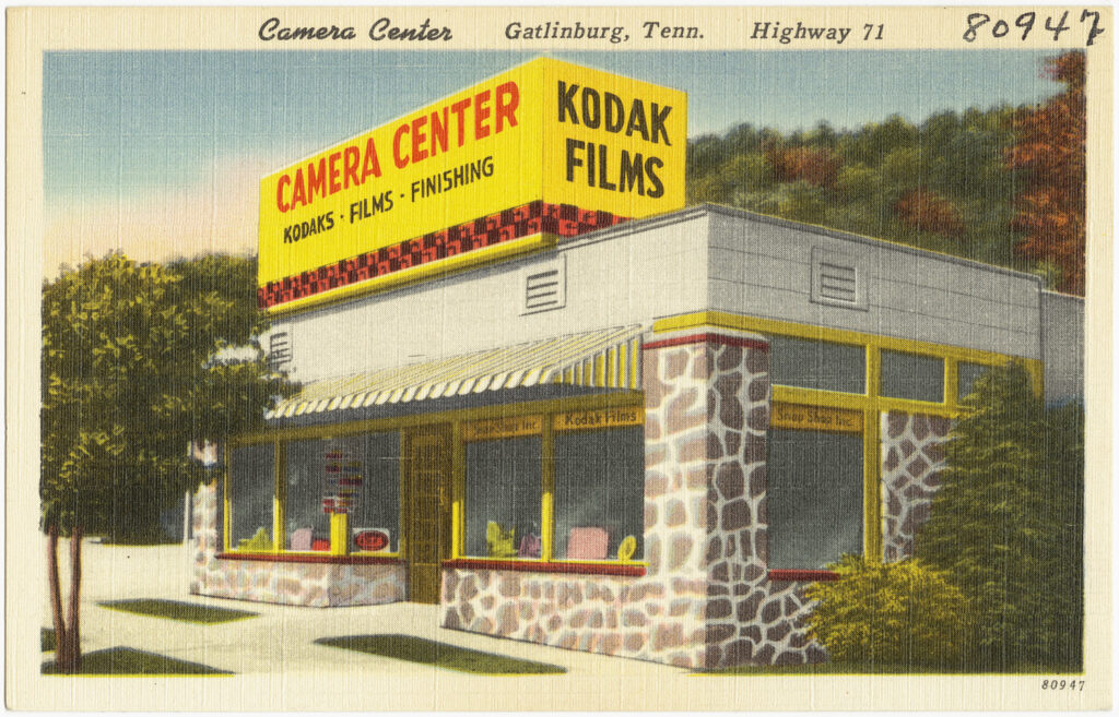 Première boutique de l'entreprise Kodak