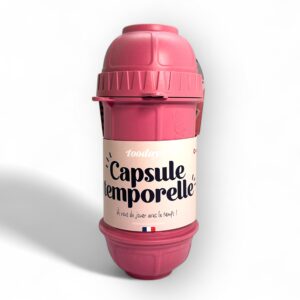 Capsule temporelle rose