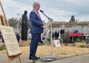 Commémoration pour les 100 ans de fin de la 2nd Guerre Mondiale à Vauvert