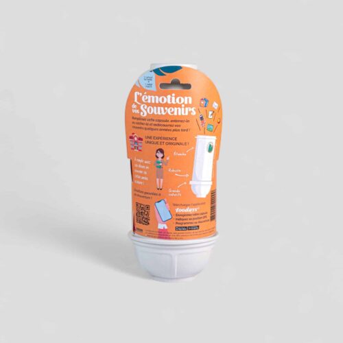 Capsule temporelle école dos - photo produit