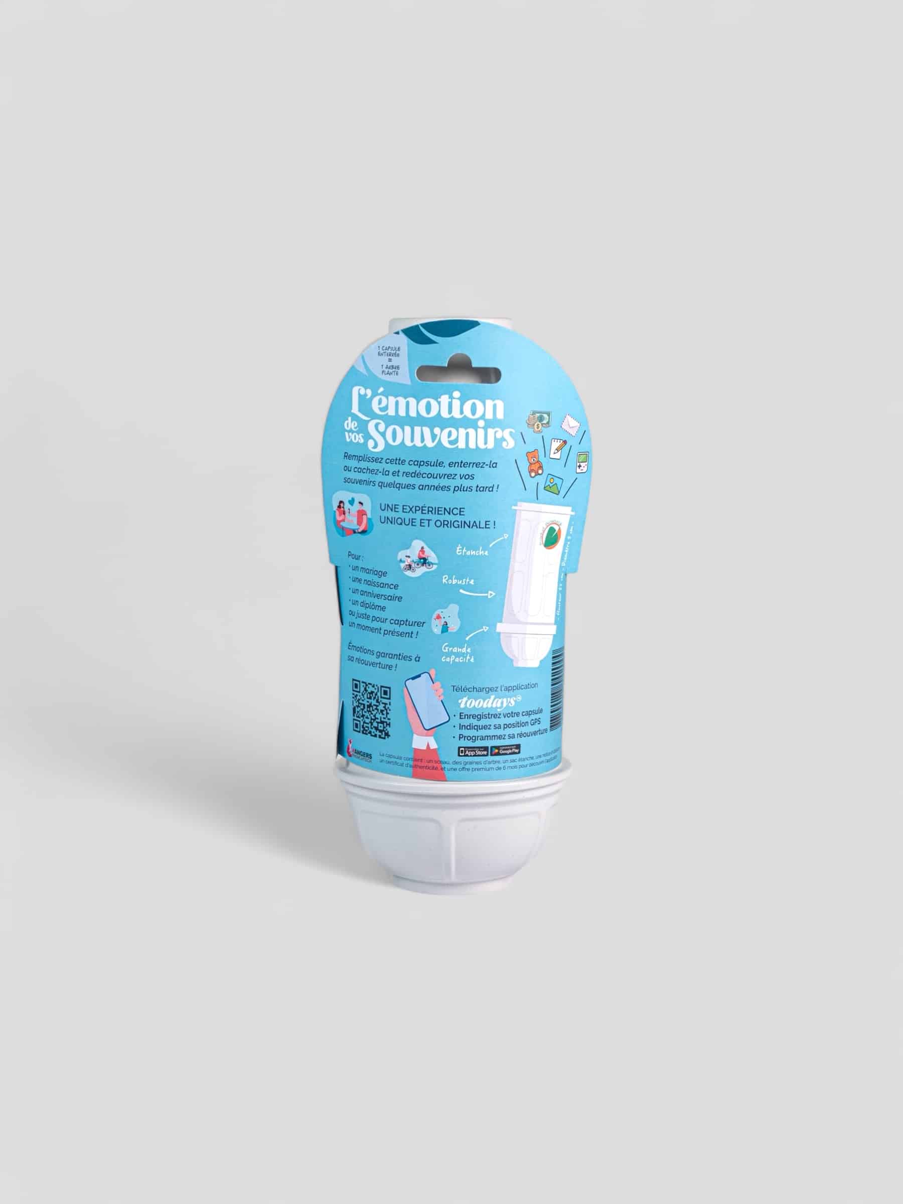 Capsule temporelle originale dos - photo produit