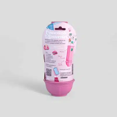 Capsule temporelle rose dos - photo produit