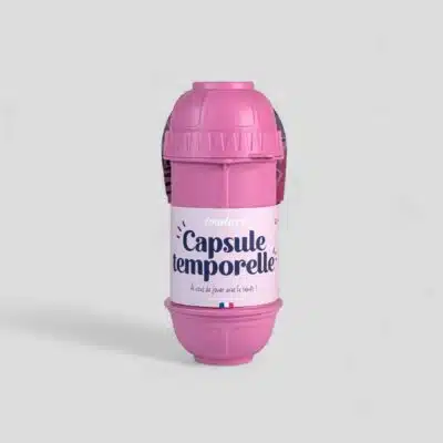 Capsule temporelle rose face - photo produit