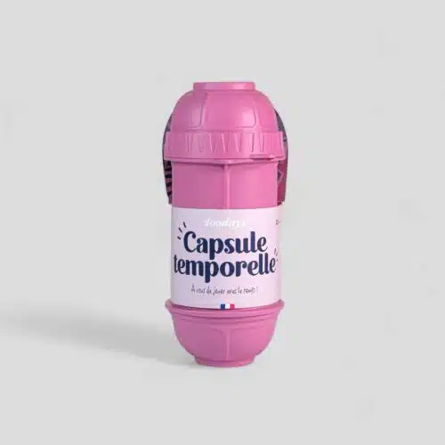 Capsule temporelle rose face - photo produit