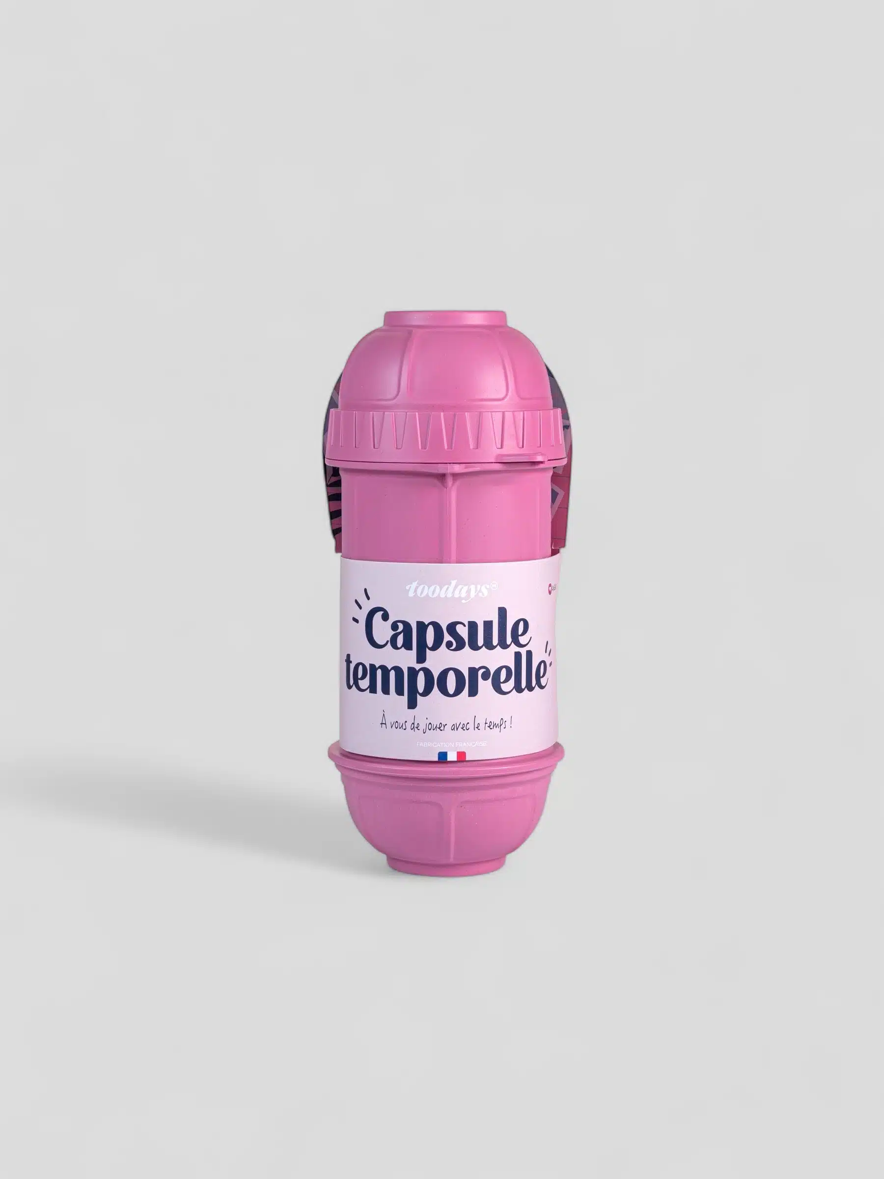 Capsule temporelle rose