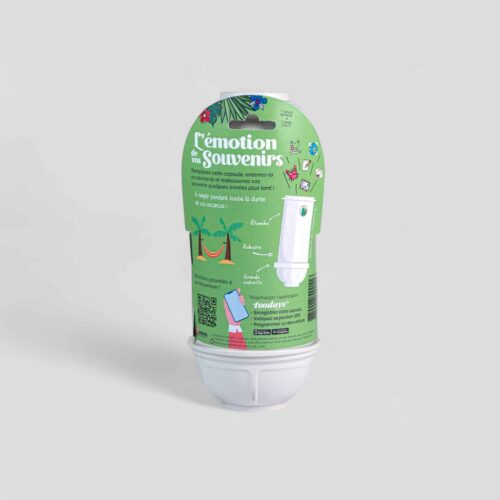 Capsule temporelle vacances dos - photo produit