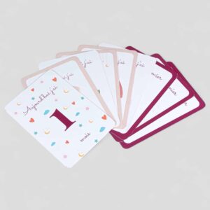 Cartes étapes bébé