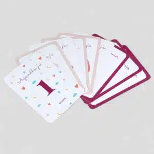 Cartes étapes bébé