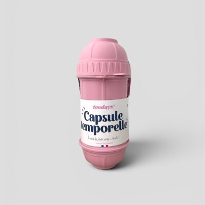 Capsule temporelle rose