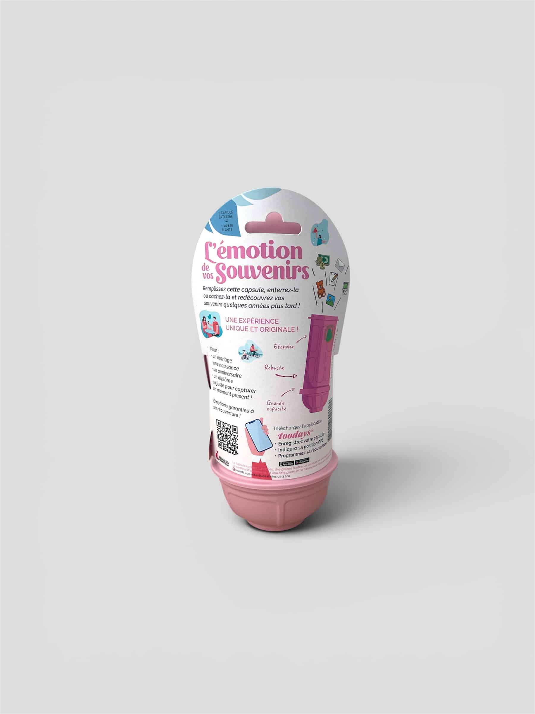 Capsule temporelle rose – Image 2