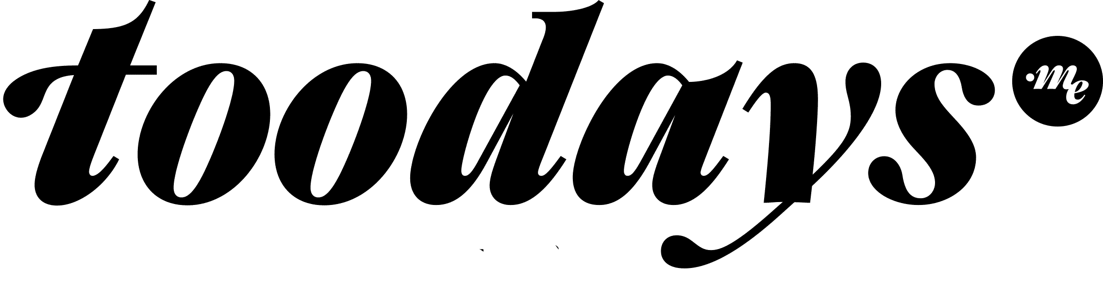 logo toodays.me noir 2