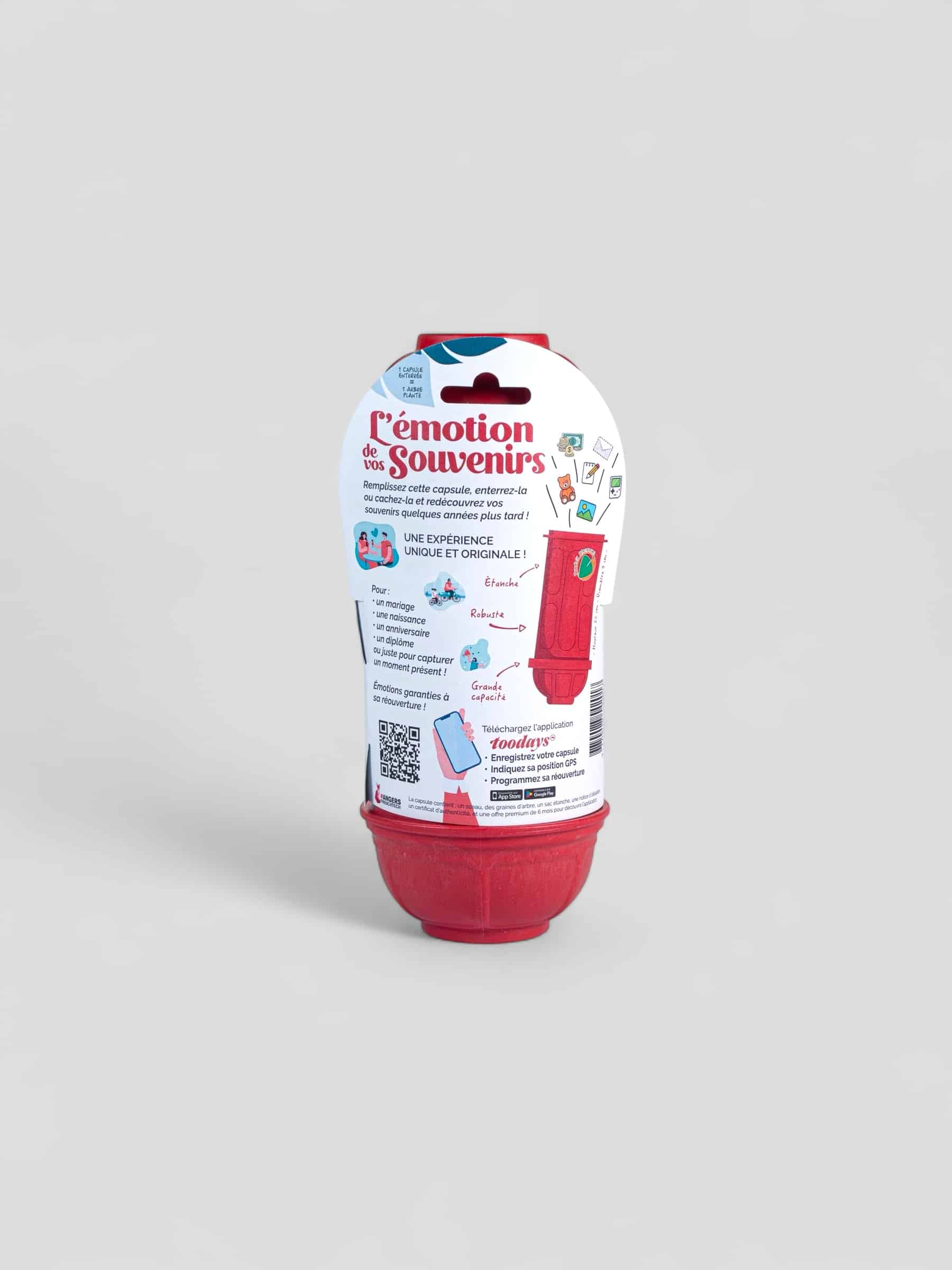 Capsule temporelle amixem dos - photo produit