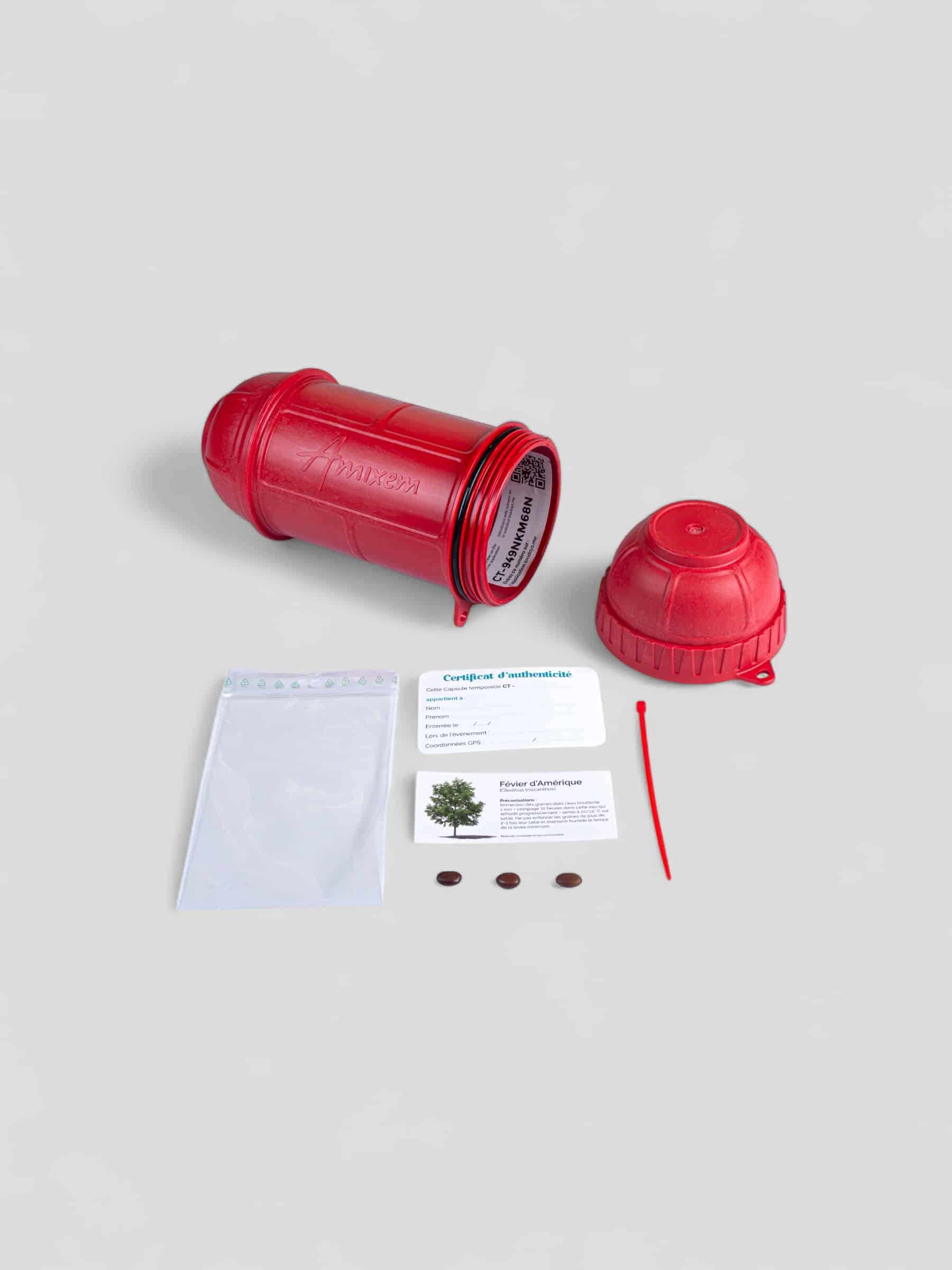 Contenu capsule temporelle amixem - photo produit