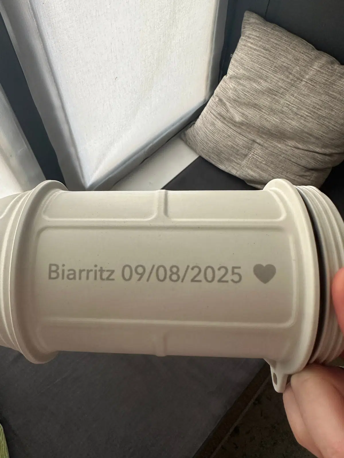 Exemple gravure personnalisé capsule temporelle toodays.me