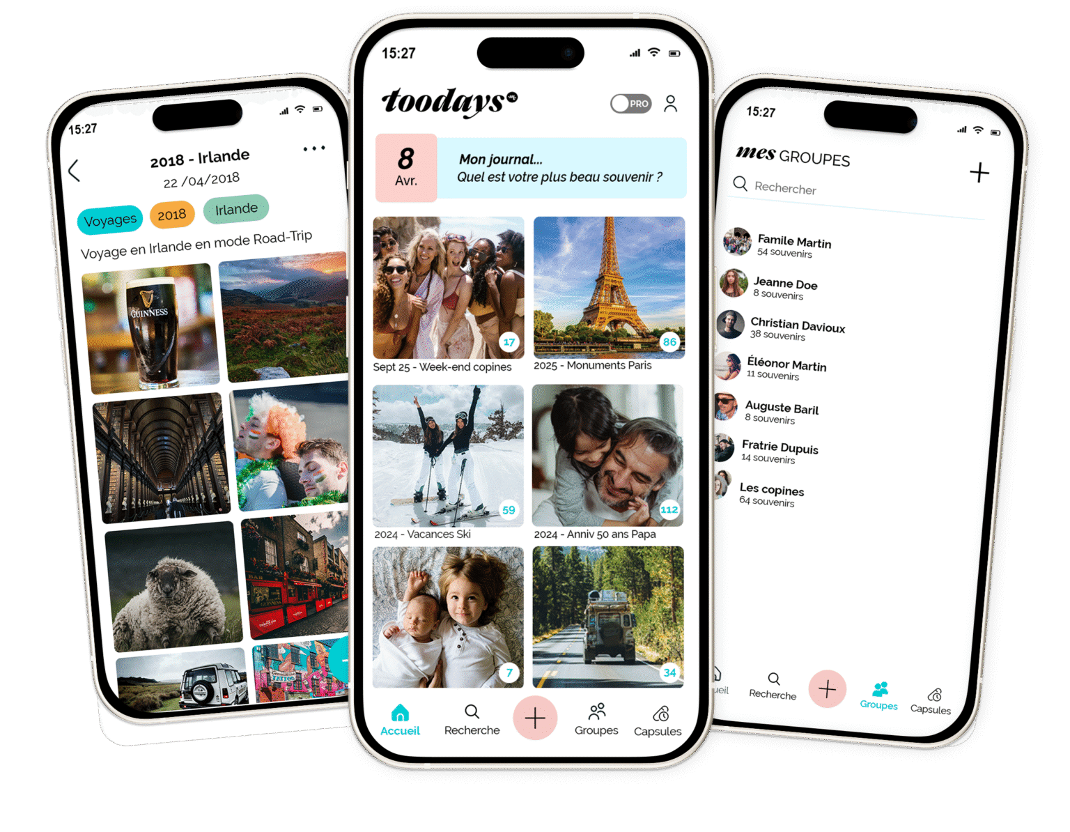 Application Toodays.me 2