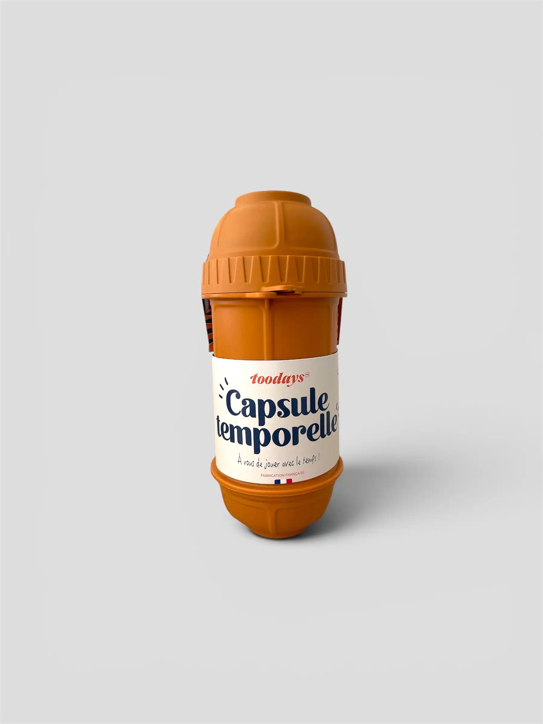 Capsule temporelle orange