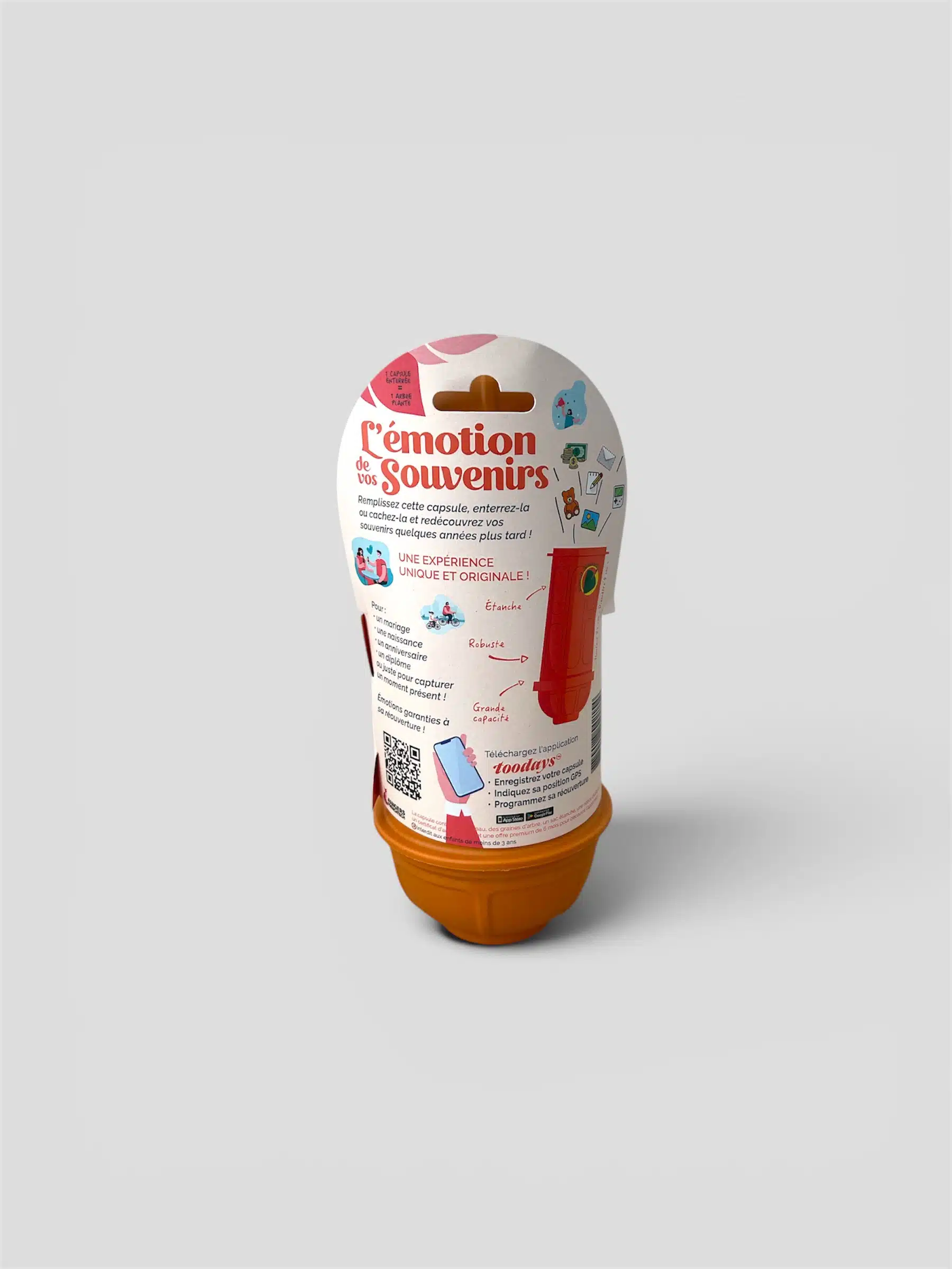 Capsule temporelle orange – Image 2