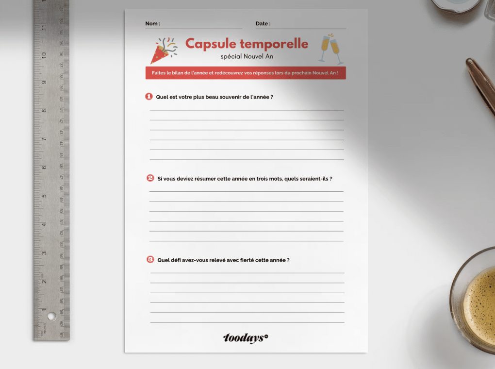 Questionnaire spécial Nouvel An